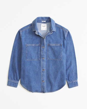 Ladies jeans shirt online shopping shop
