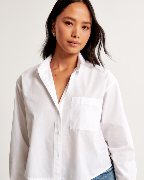 Women S Button Up Shirts Abercrombie And Fitch