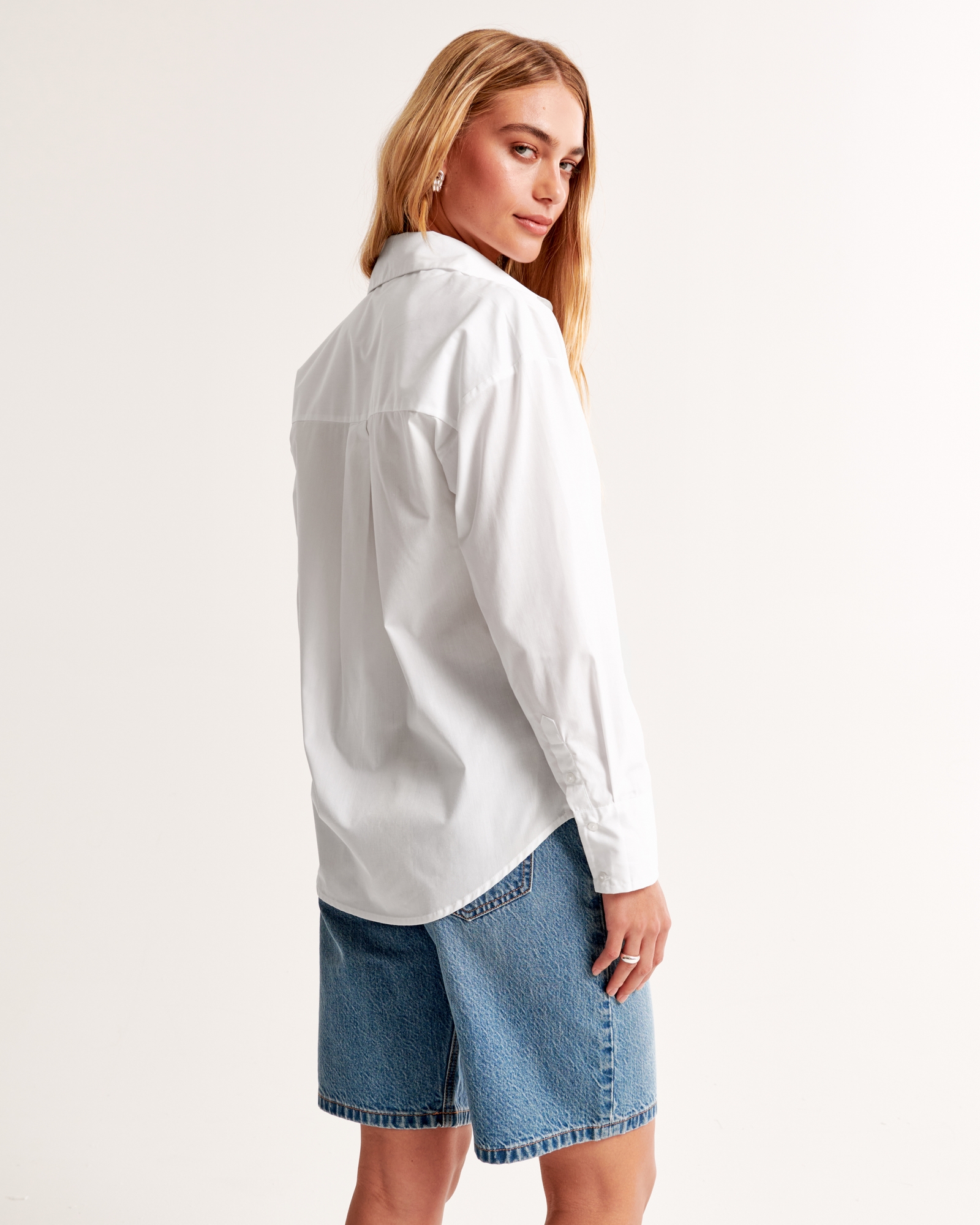 Oversized Poplin Shirt