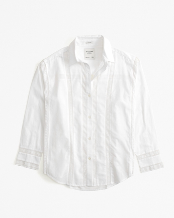 White button up shirt h&m top