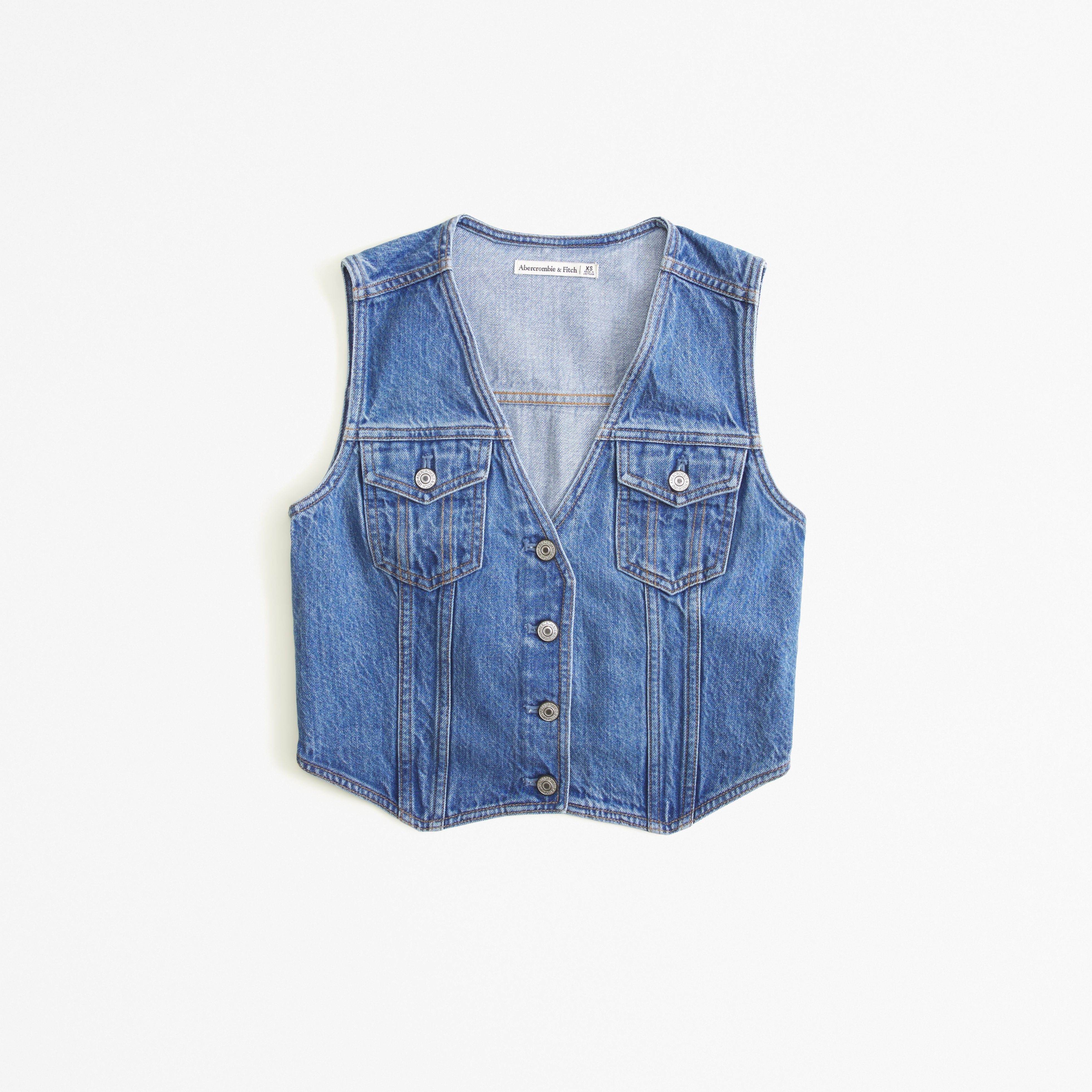 Ladies 2024 denim vest