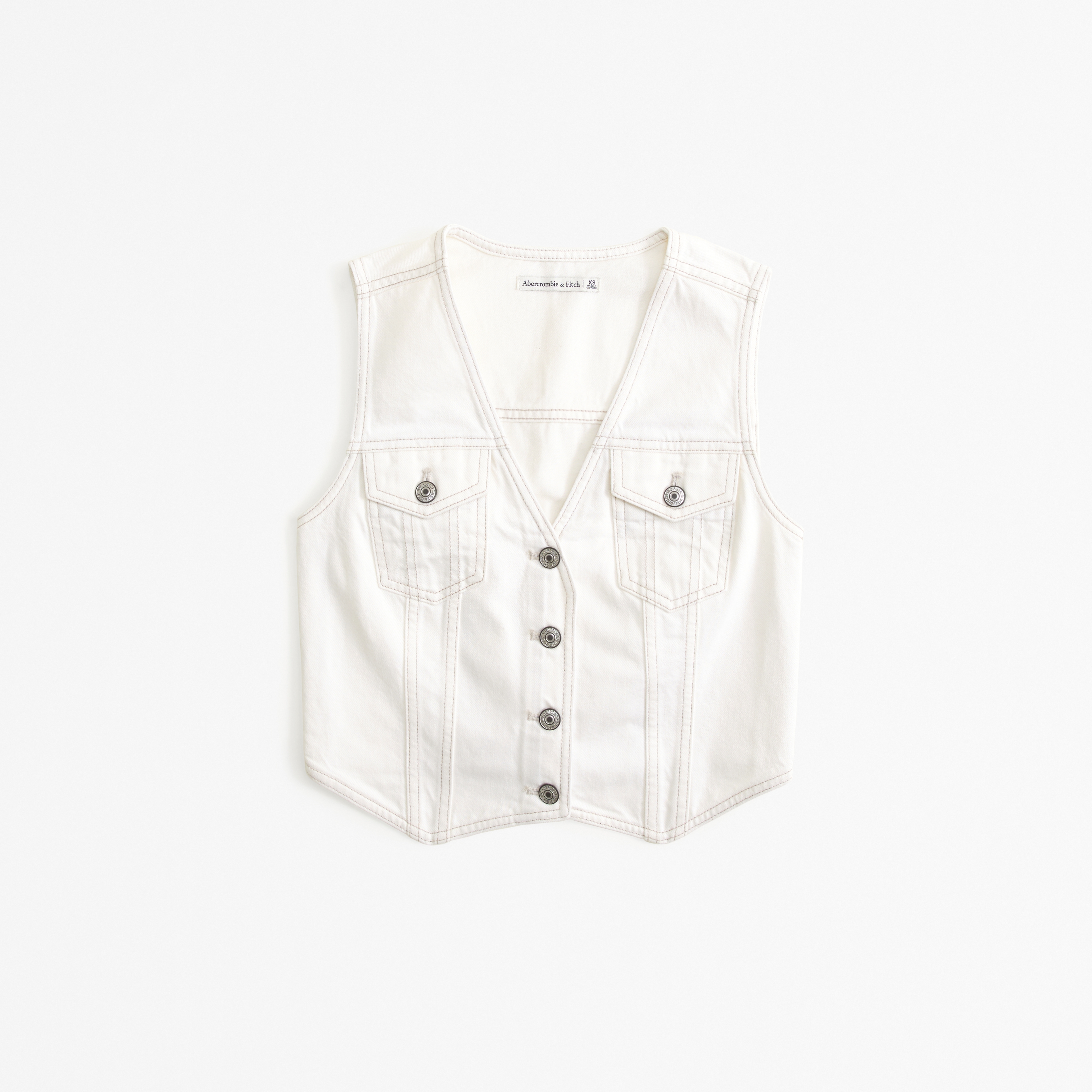 White jean hotsell vest womens