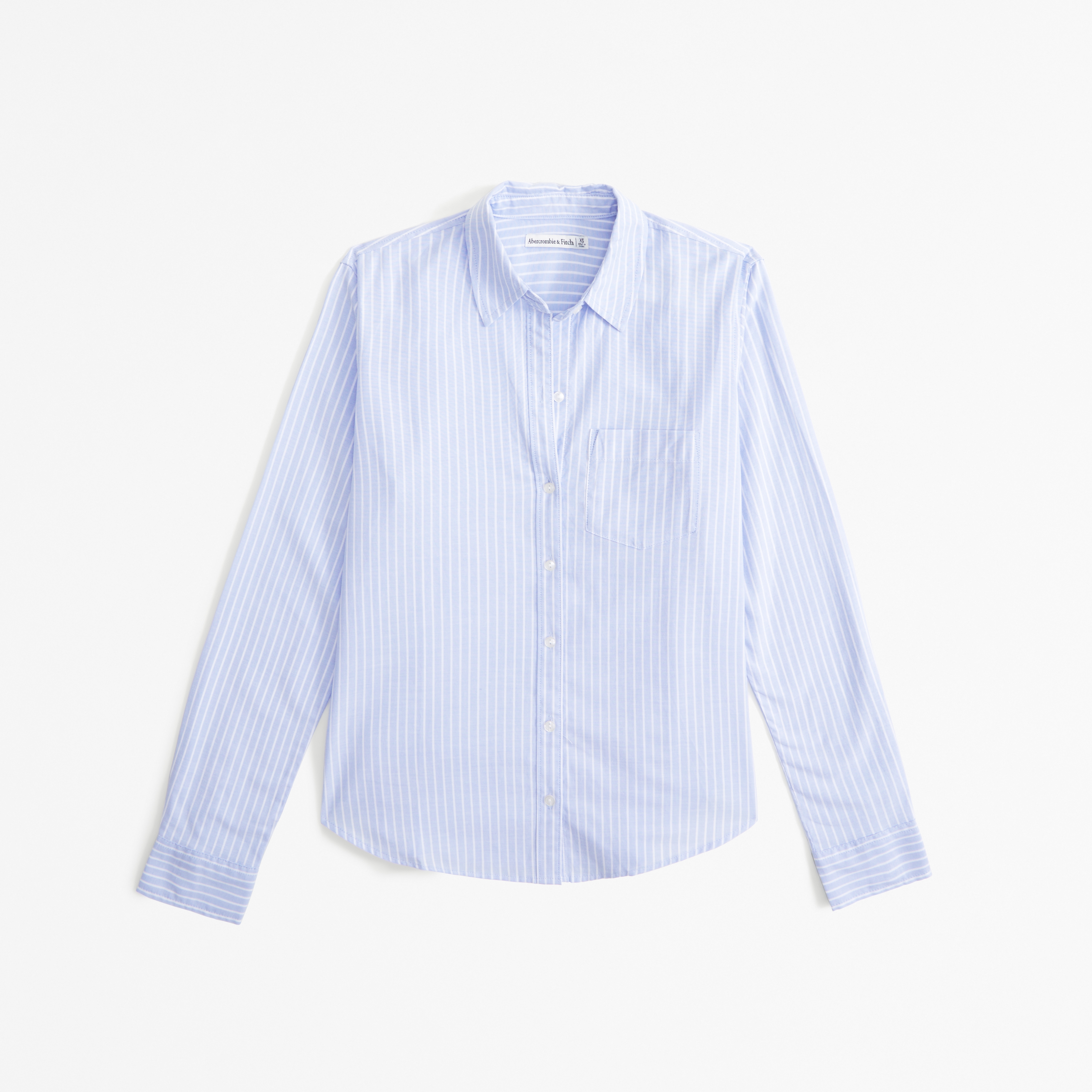 Logo cotton-blend Oxford shirt