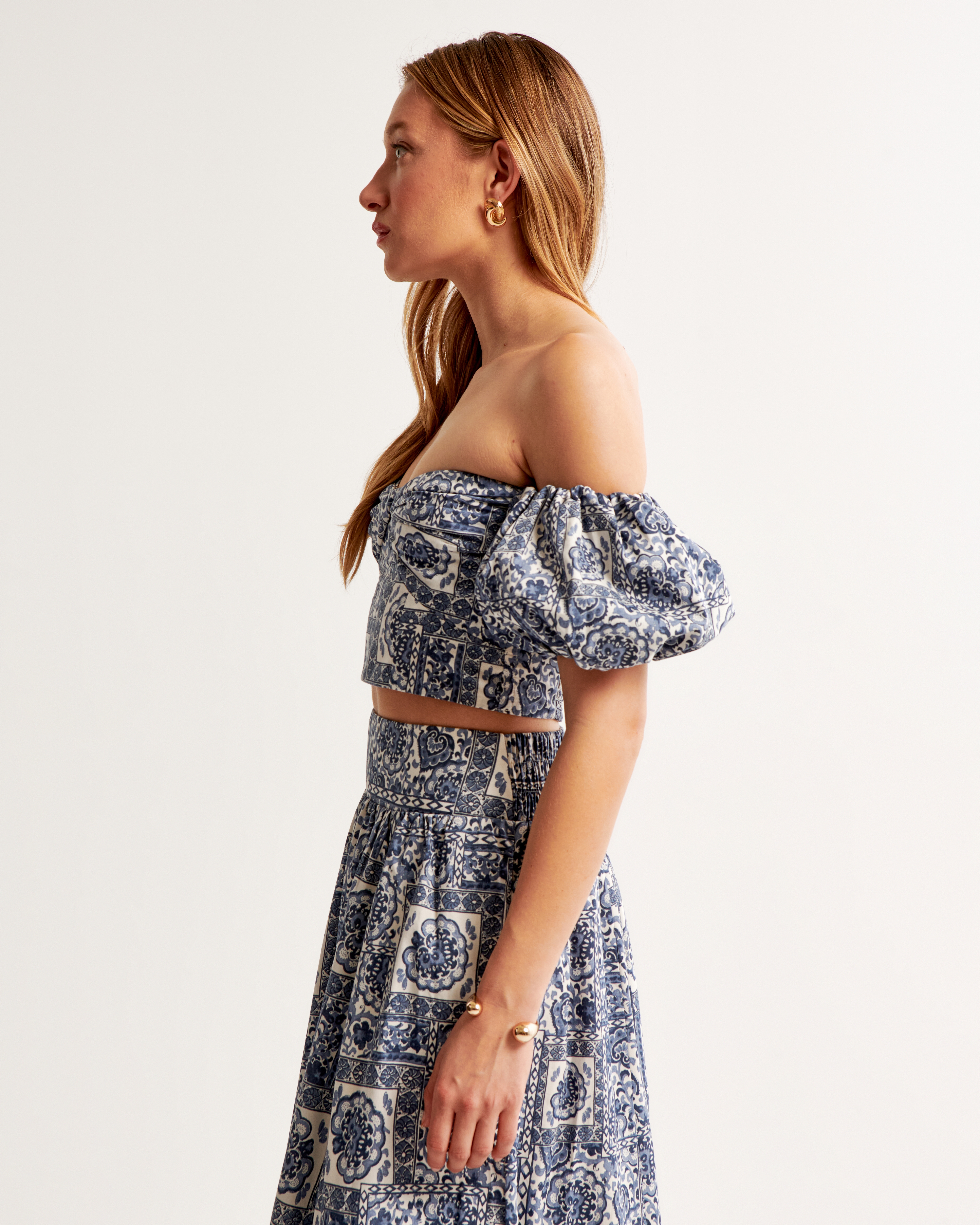 ◆Rest & Recreation◆ OFFSHOULDER TOP BLUE RR251TP006BLF KIC_140-4227-0043-109_model3.