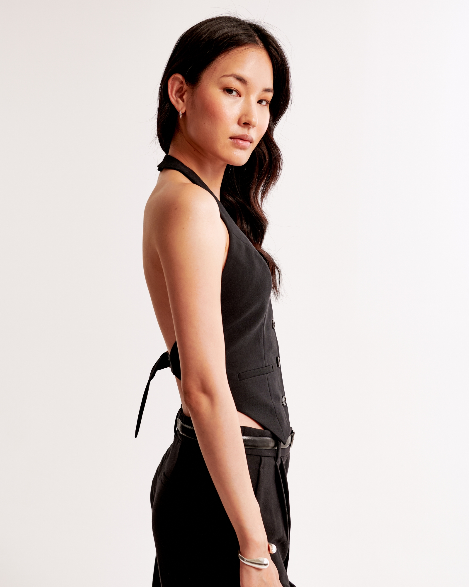 The A&F Mara Tailored Halter Vest