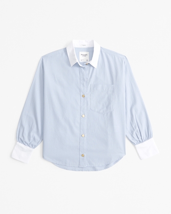 売れ筋商品|||ガント シャツ レディース トップス CLASSIC OXFORD  - Button-down blouse - evening blue Oxford Grosgrain Placket Classic Shirt | Thom Browne