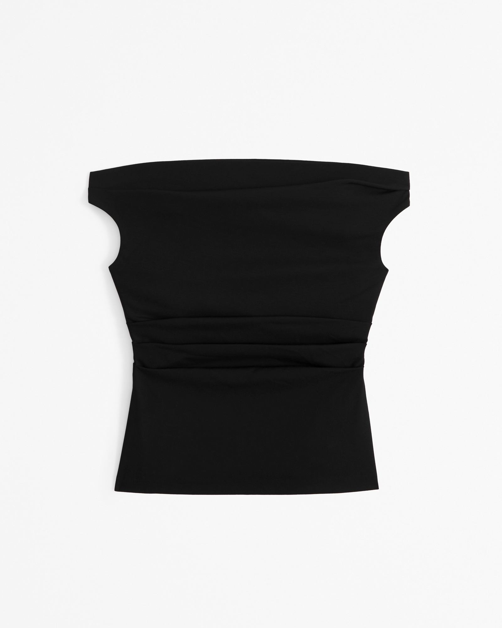 Off-The-Shoulder Tailored Drapey Top