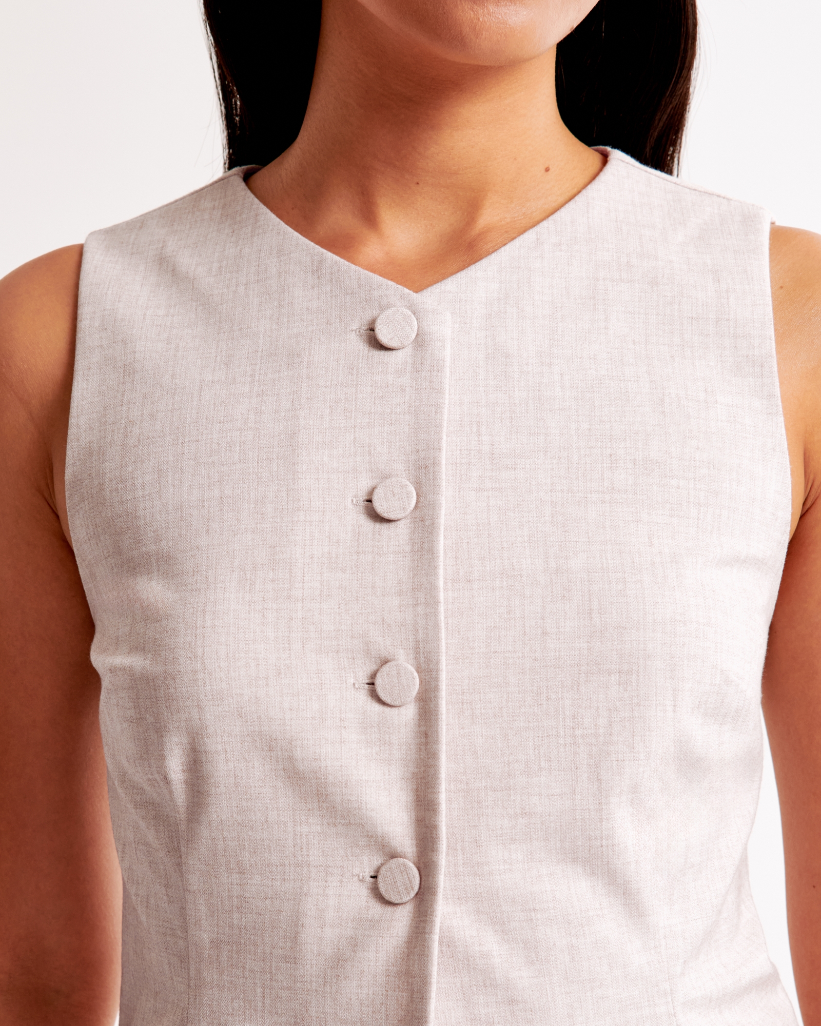 The A&F Mara Button-Through Vest