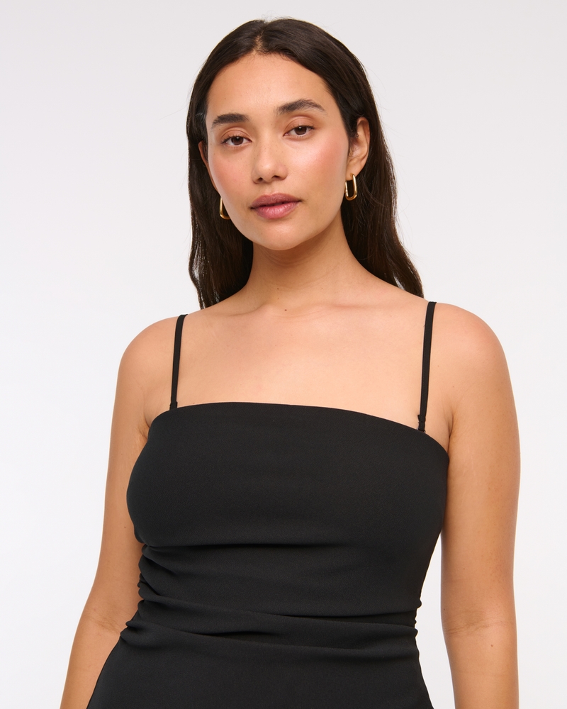 Strapless Ruched Top
