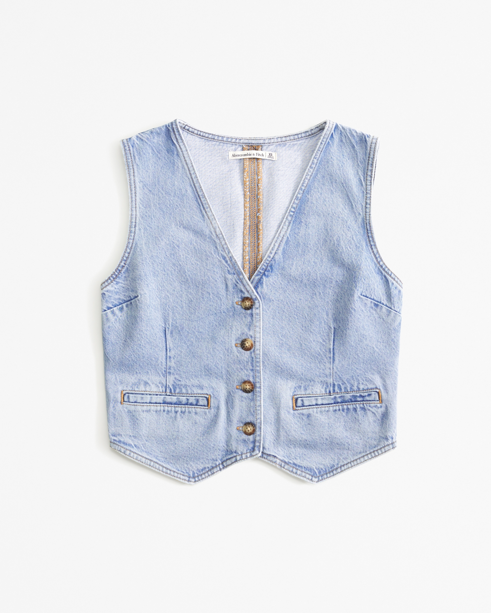 The A&F Mara Denim Vest