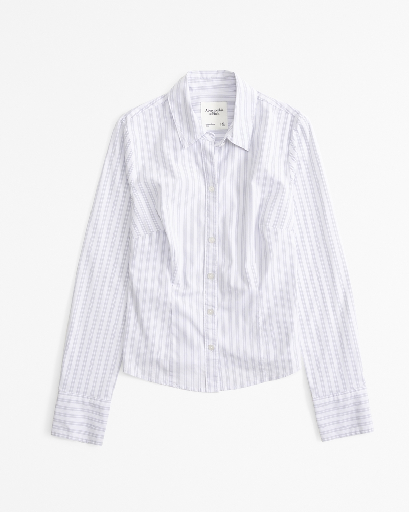 Hollister poplin shirt best sale