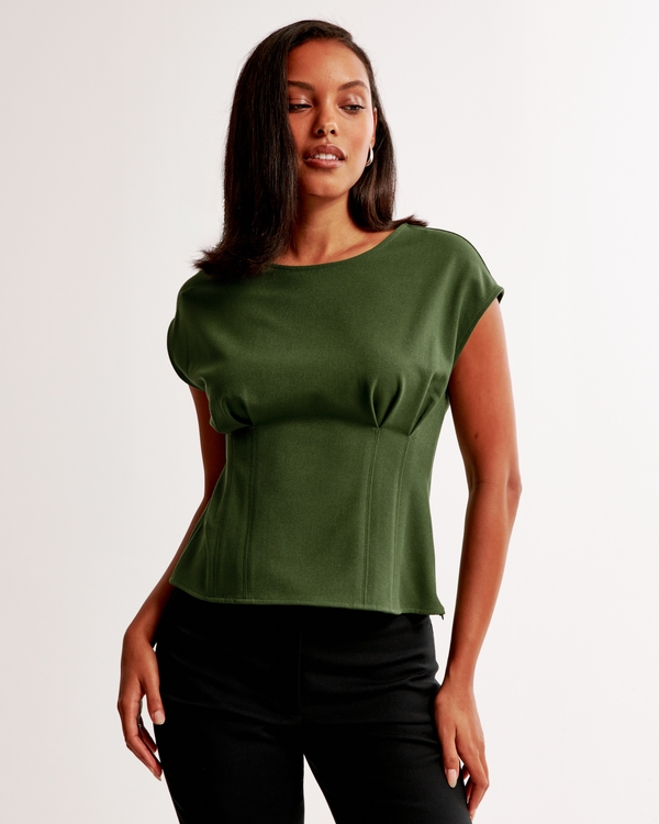 Dolman Top, Green