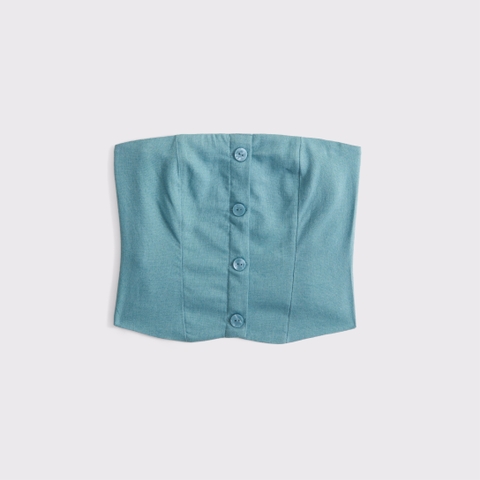 Женские жилеты Abercrombie & Fitch Strapless Cropped Vest Top