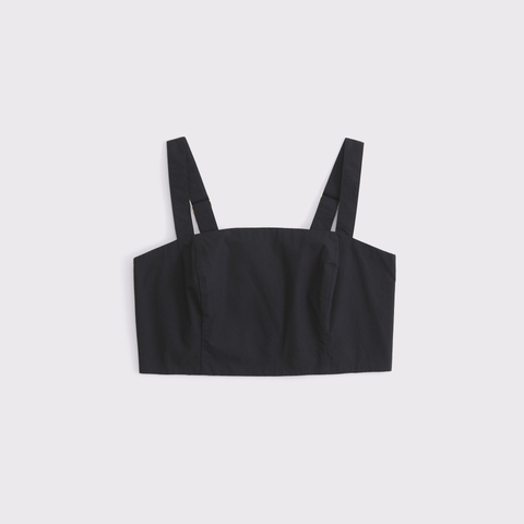 Женские топы Abercrombie & Fitch Ultra Cropped Bow-Back Cami Top
