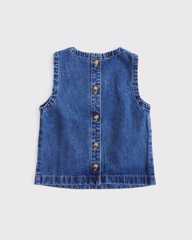 Denim Shell Top