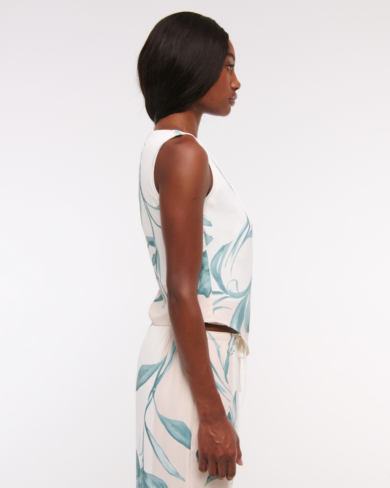 Knotted Scarf Top