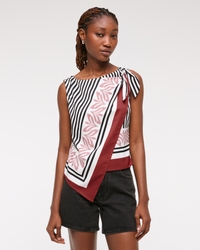 トップス DAQHNE SCARF SHIRT KIC_140-5049-00081-418_model1?