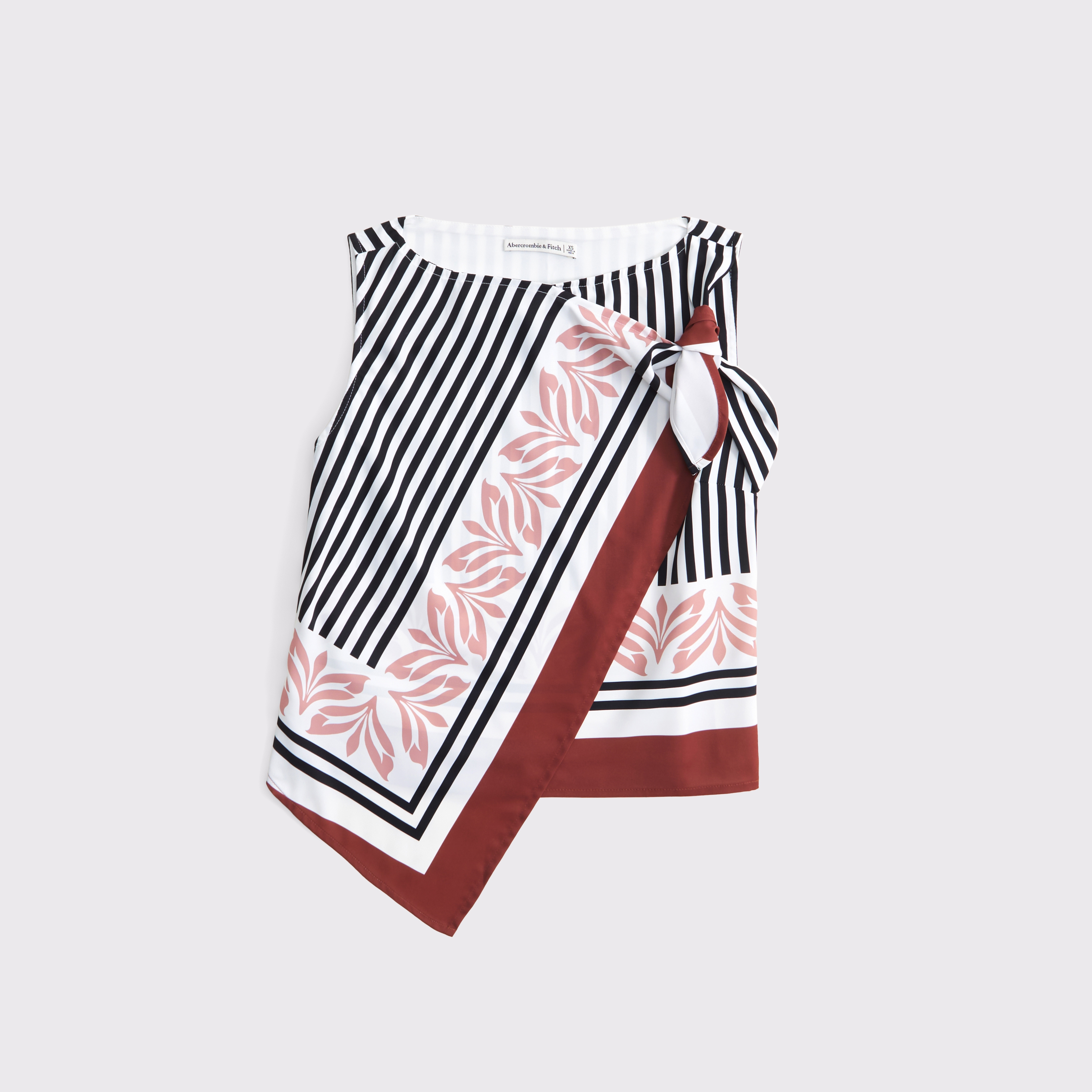 Women's Knotted Scarf Top | Women's Tops | Abercrombie.com