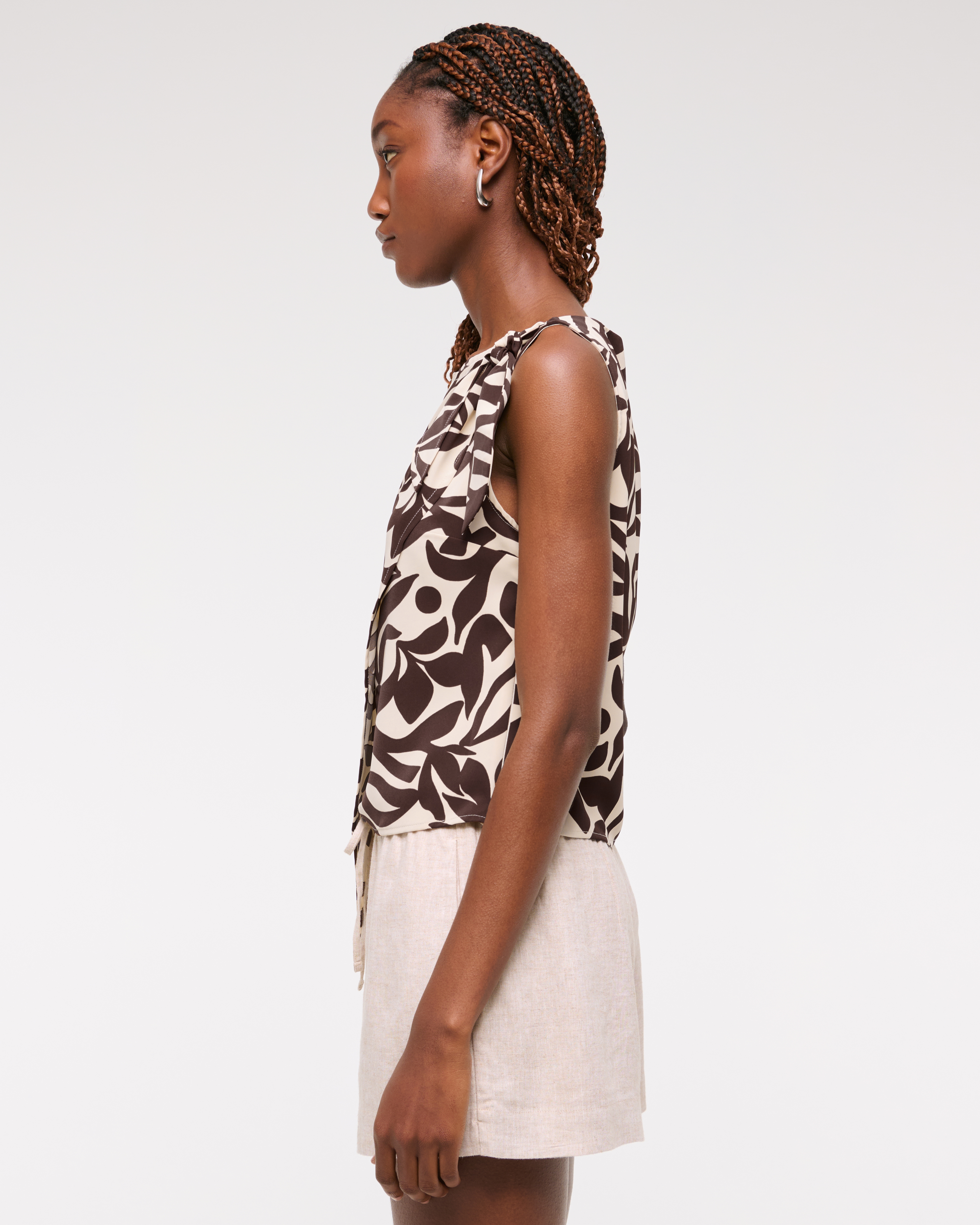 絶妙なデザイン Women's Knotted Scarf Top | Women's Tops | Abercrombie.com トップス