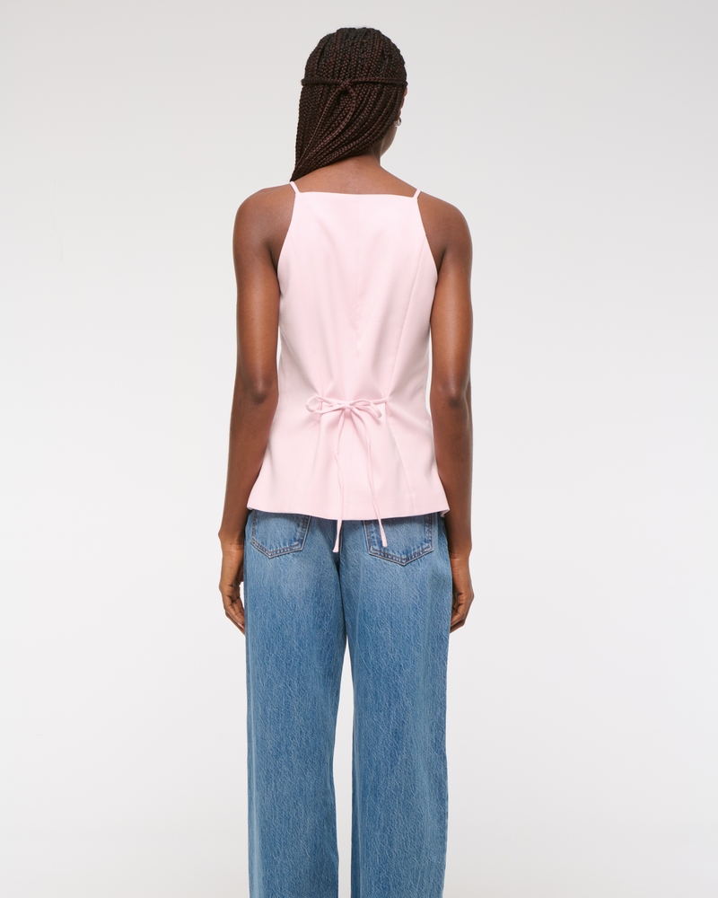 Strappy Tie-Back Vest