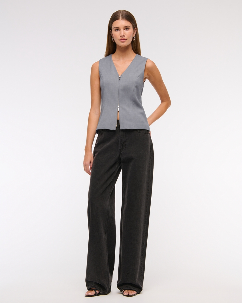 Tailored Zip Vest
