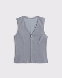 Tailored Zip Vest
