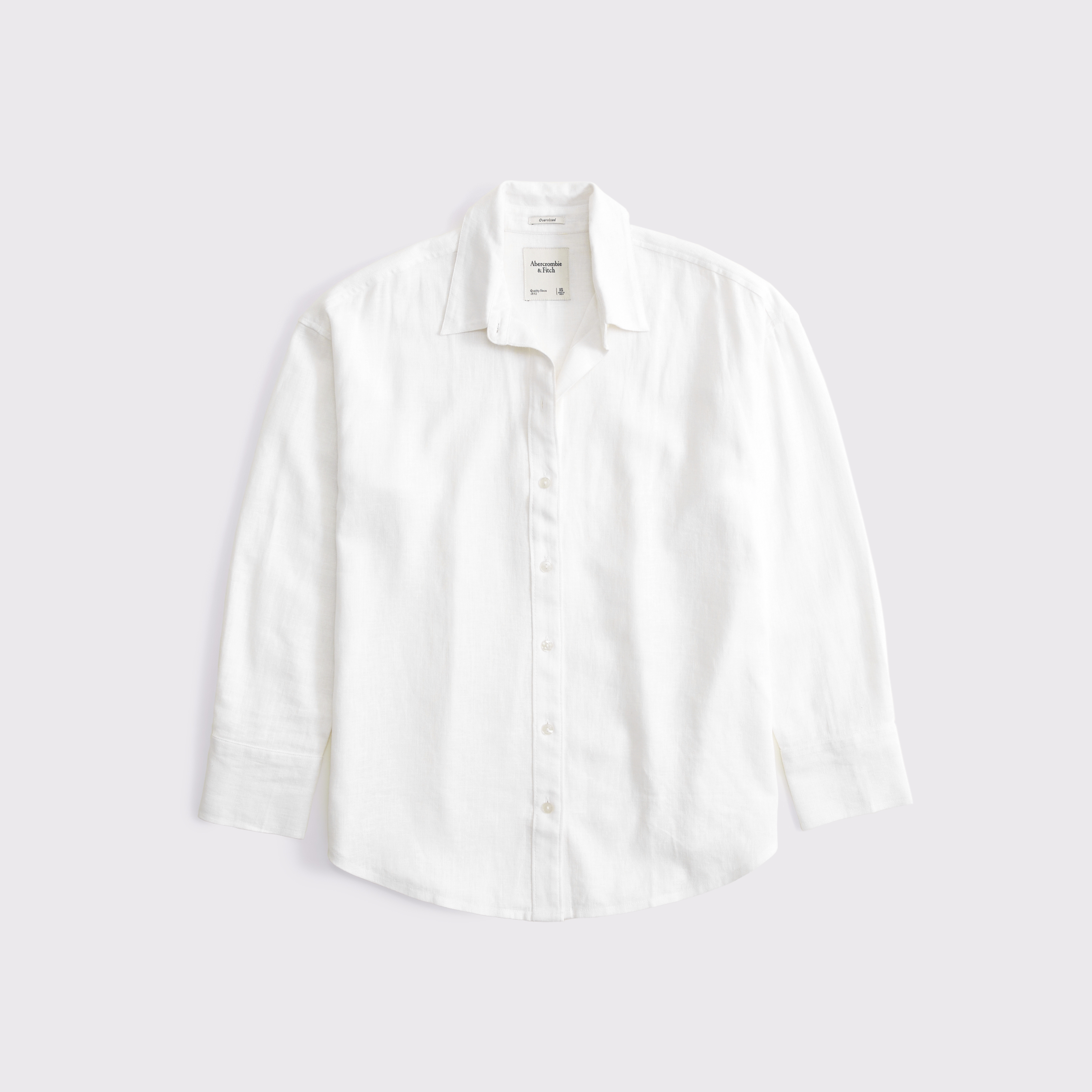 売れ筋商品|||アンナ フィールド シャツ レディース トップス LINEN MIX BUTTON DOWN BLOUSE - Button-down blouse - white Women's Oversized Linen-Blend Shirt | Women's Tops