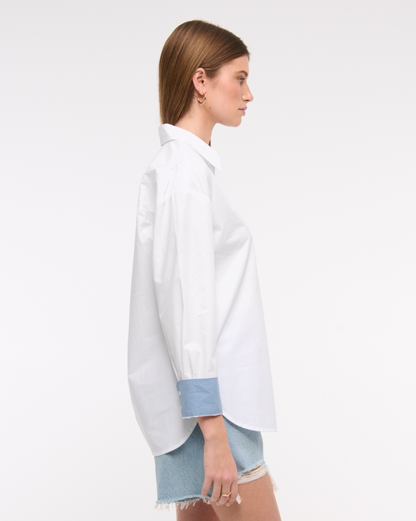 Oversized Poplin Shirt
