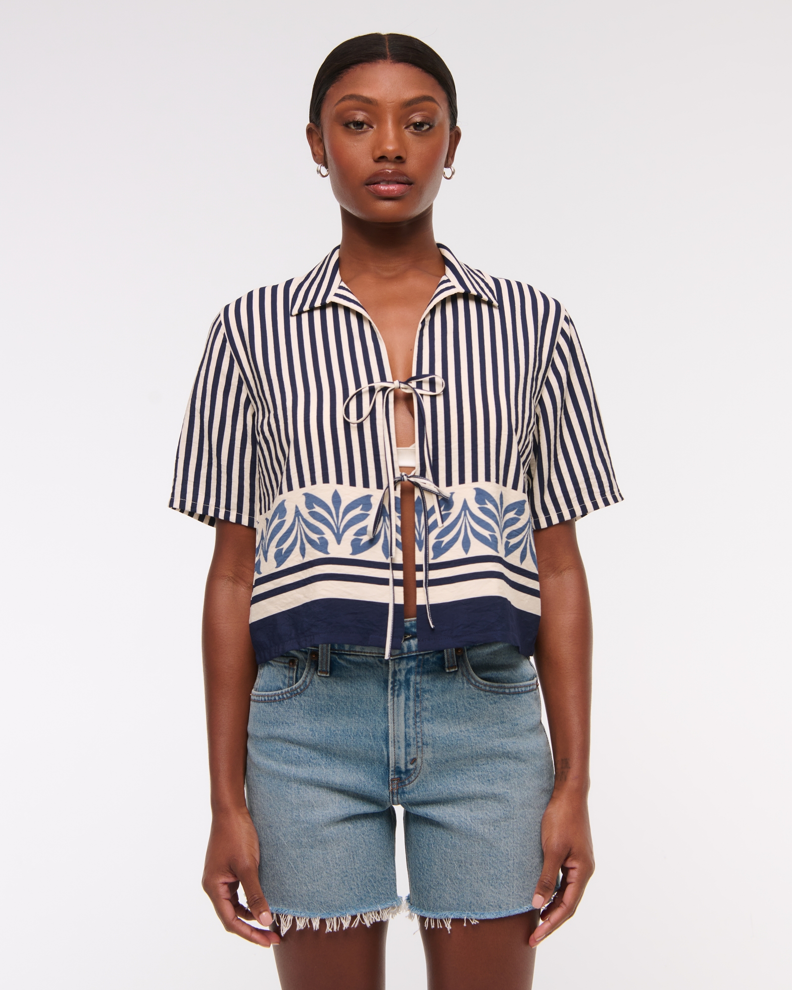 Tie-Front Top