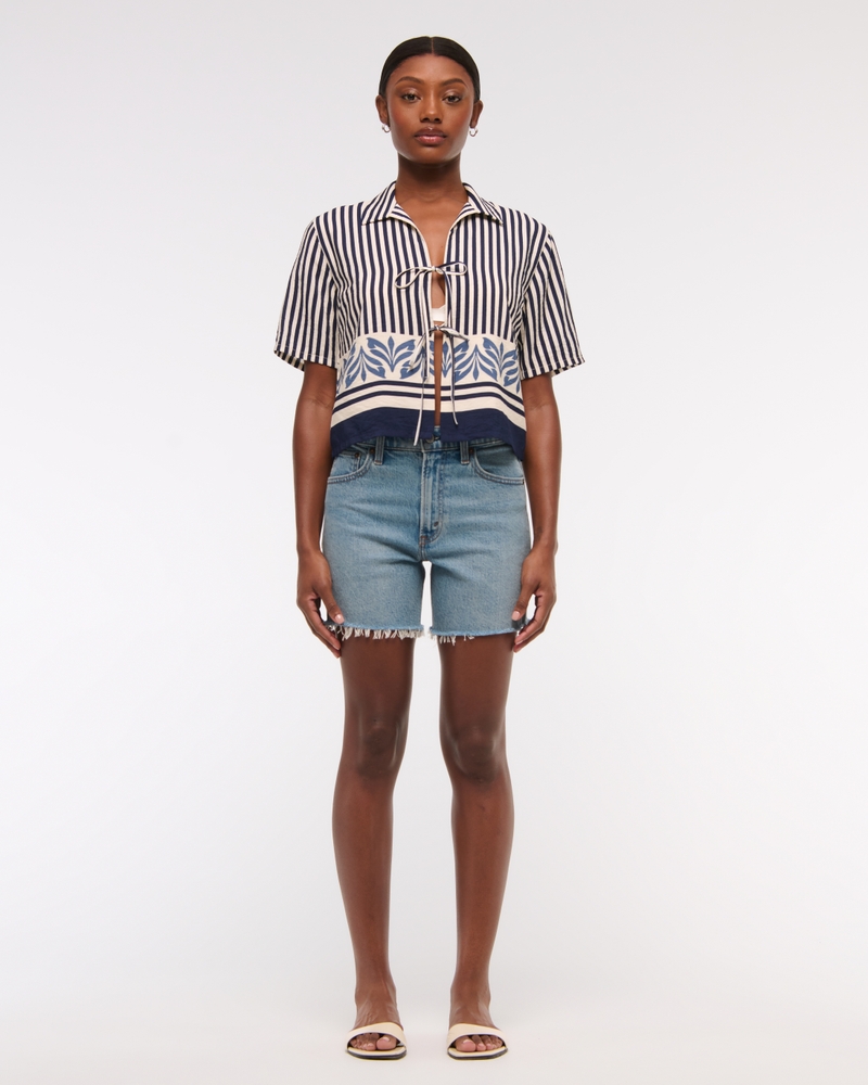 Tie-Front Top