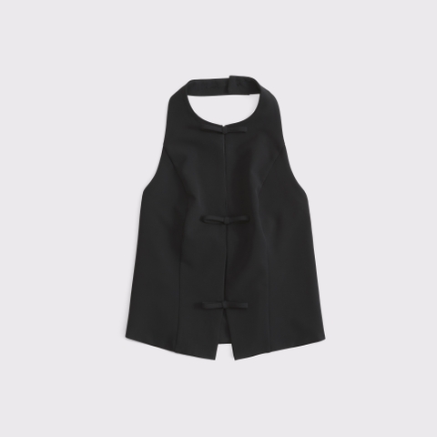 Женские топы Abercrombie & Fitch Bow Tie-Front Halter Top