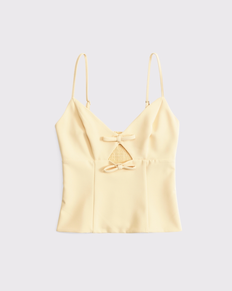 Women's Cutout Bow Top | Women's Clearance | Abercrombie.com
