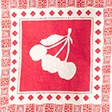 red cherry print