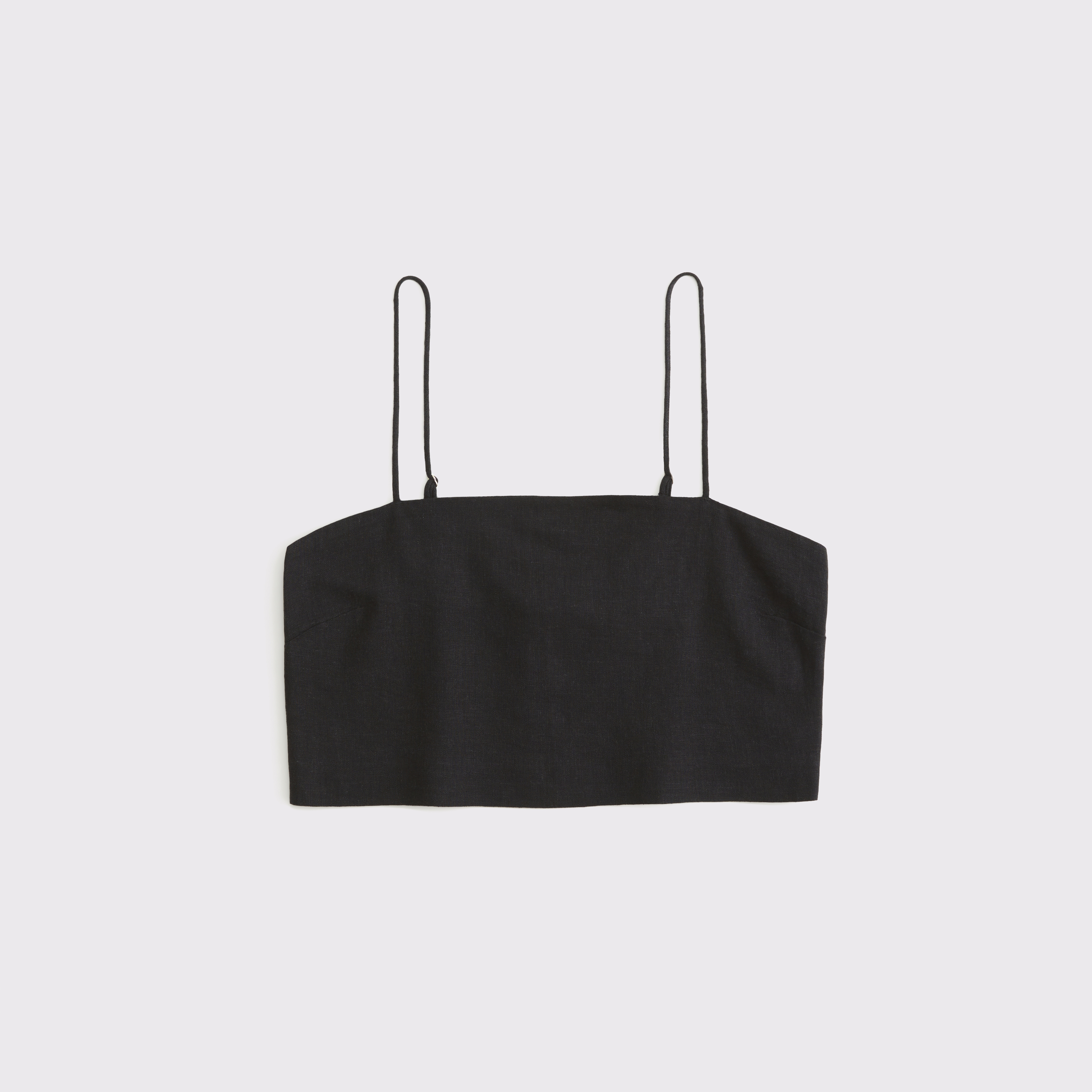 Women's Cropped Linen-Blend Cami | Women's Clearance