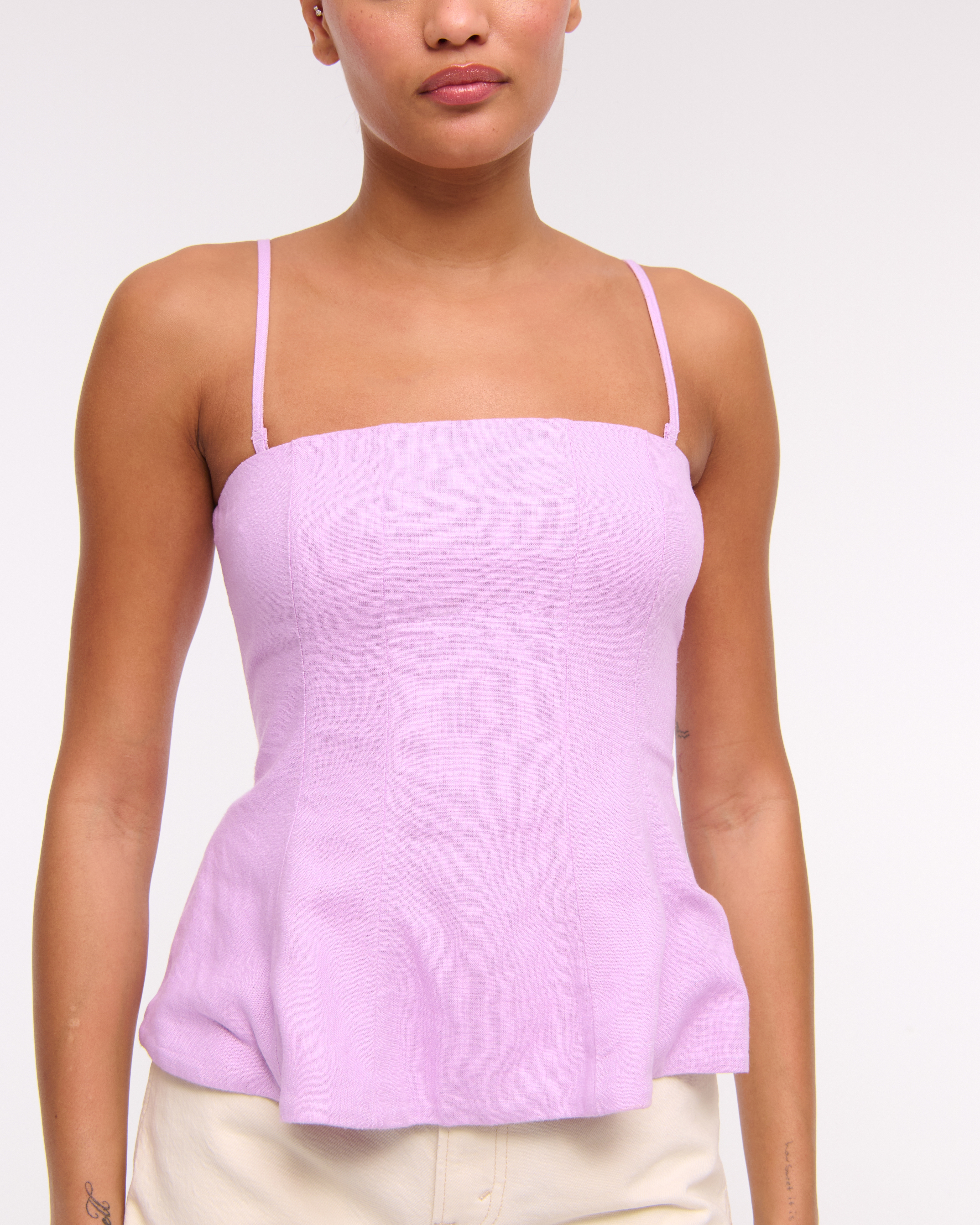 PEPLUM TUBE TOP - Pastel pink | ZARA United States