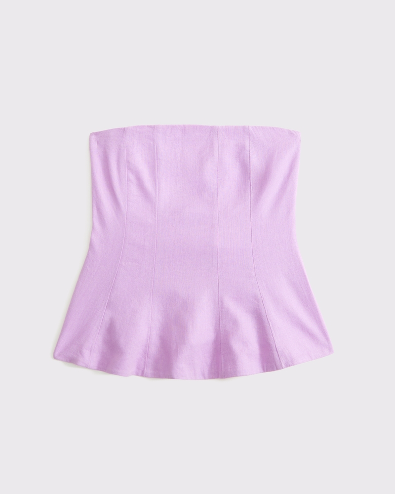 トップス LAUBEBLANC balloon peplum tops Balloon peplum Tops – L'AUBE BLANC