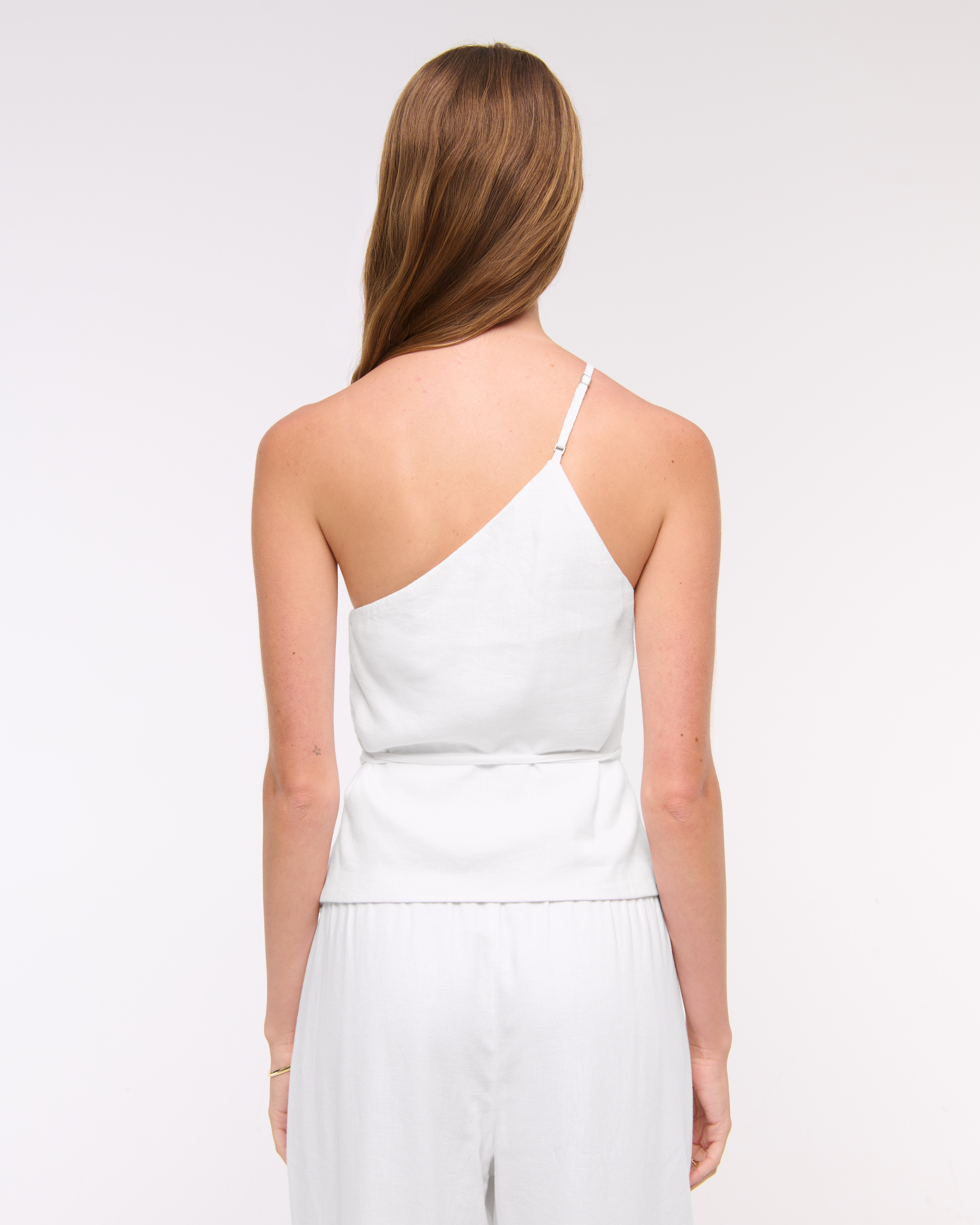 トップス AsymmetricCottonblendJerseyTop/Beige SOFT ASYMMETRIC TOP - Ecru | ZARA United States