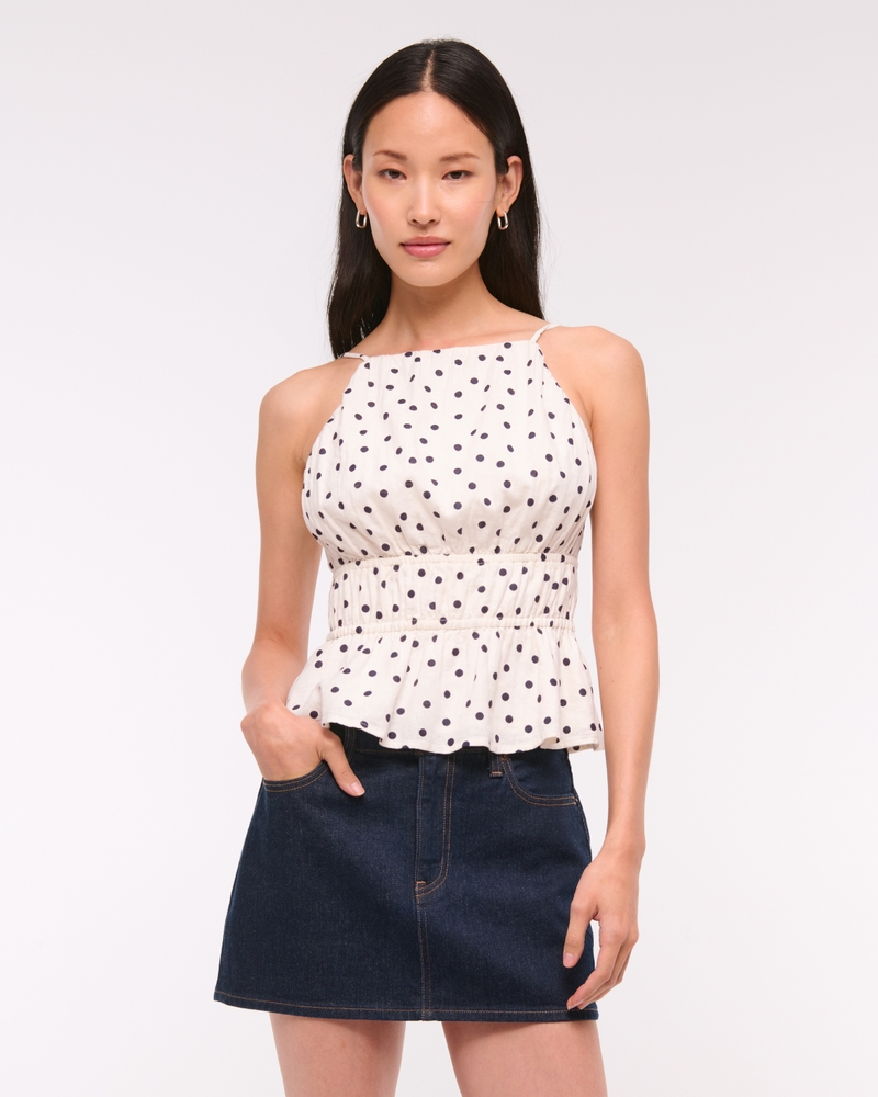 Smocked Halter Top