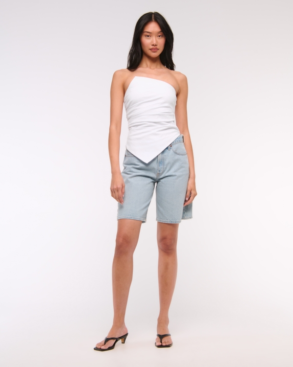 Top asimétrico sin tirantes