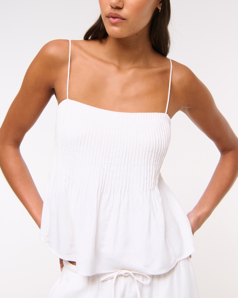 Pintuck Cami