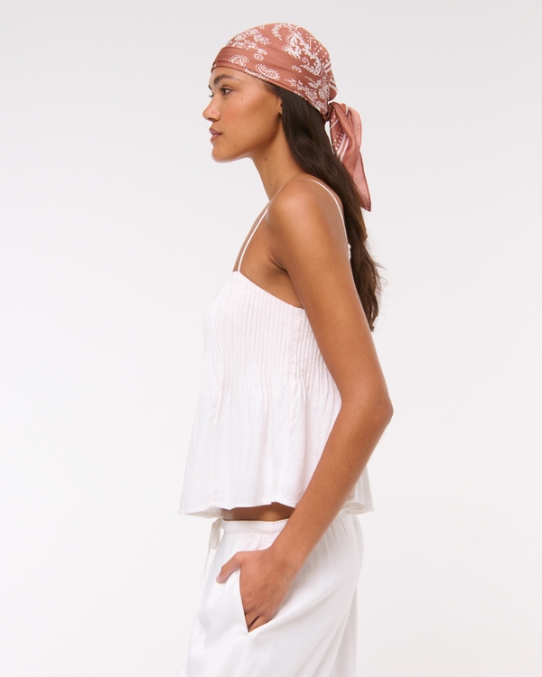 Pintuck Cami