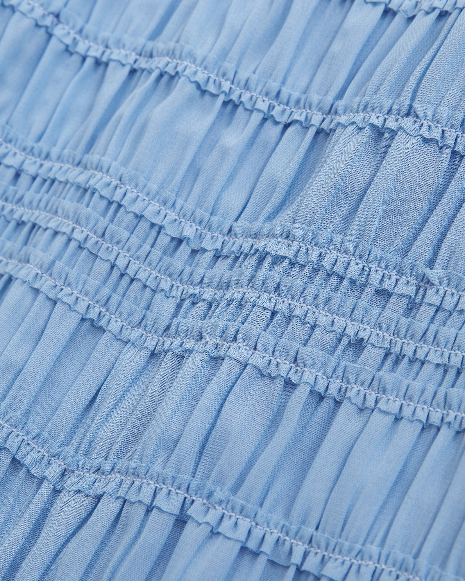 Apron Ruched Side-Tie Top