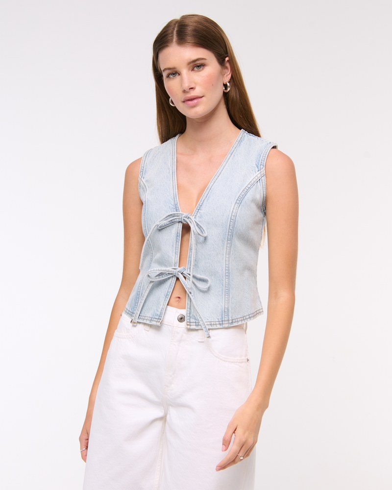 Tailored Halter Vest