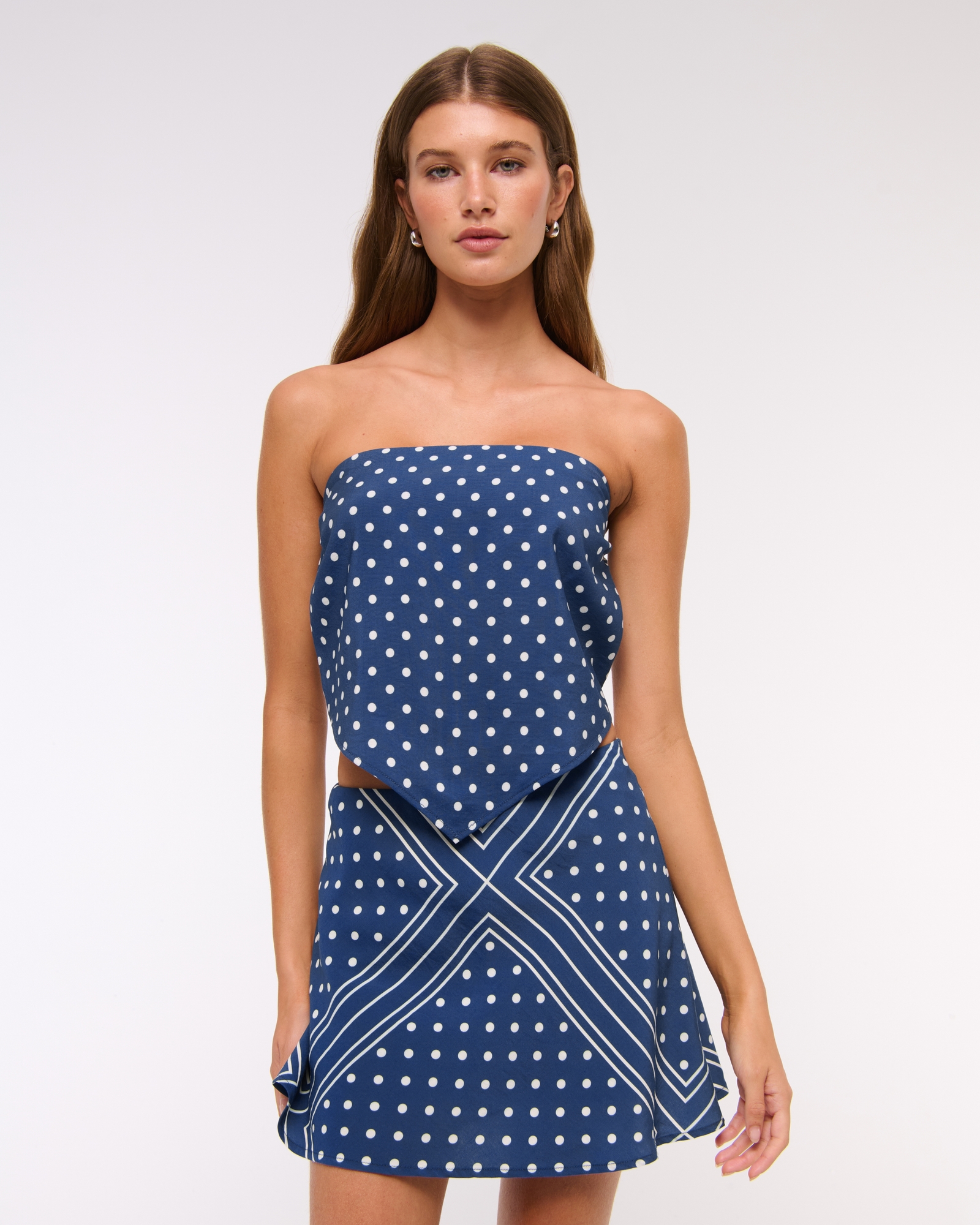 Bra-Free Strapless Scarf Tube Top