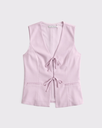 トップス Venica Camisole tailored vest Lace Insert Vest Top - Tezenis