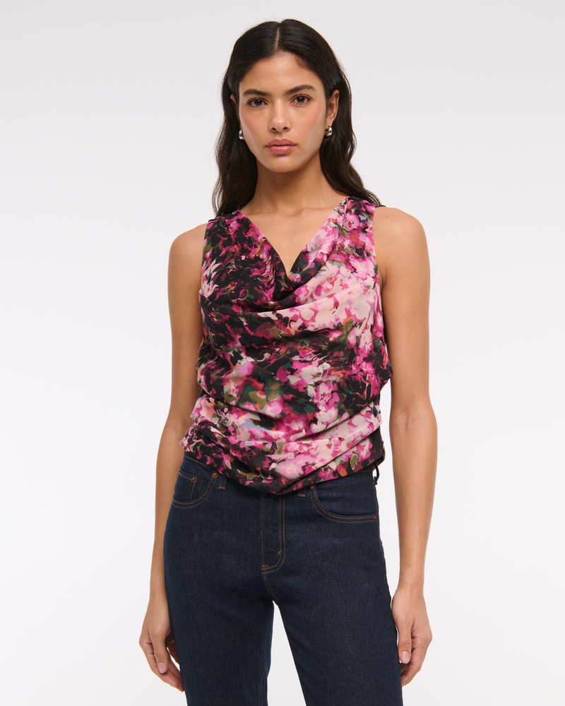 Drapey Plunge Top