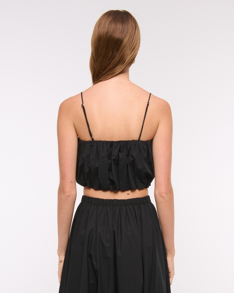 Cropped Bubble Hem Cami