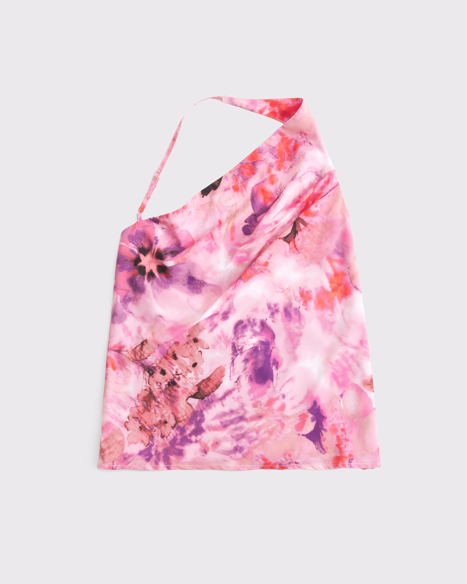 Draped One-Shoulder Top