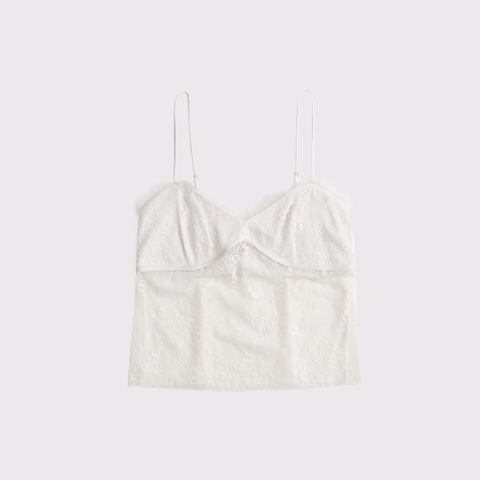 Бэби-долл, с топом на бретелях, кружево — Abercrombie & Fitch