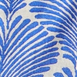 blau mit muschelprint